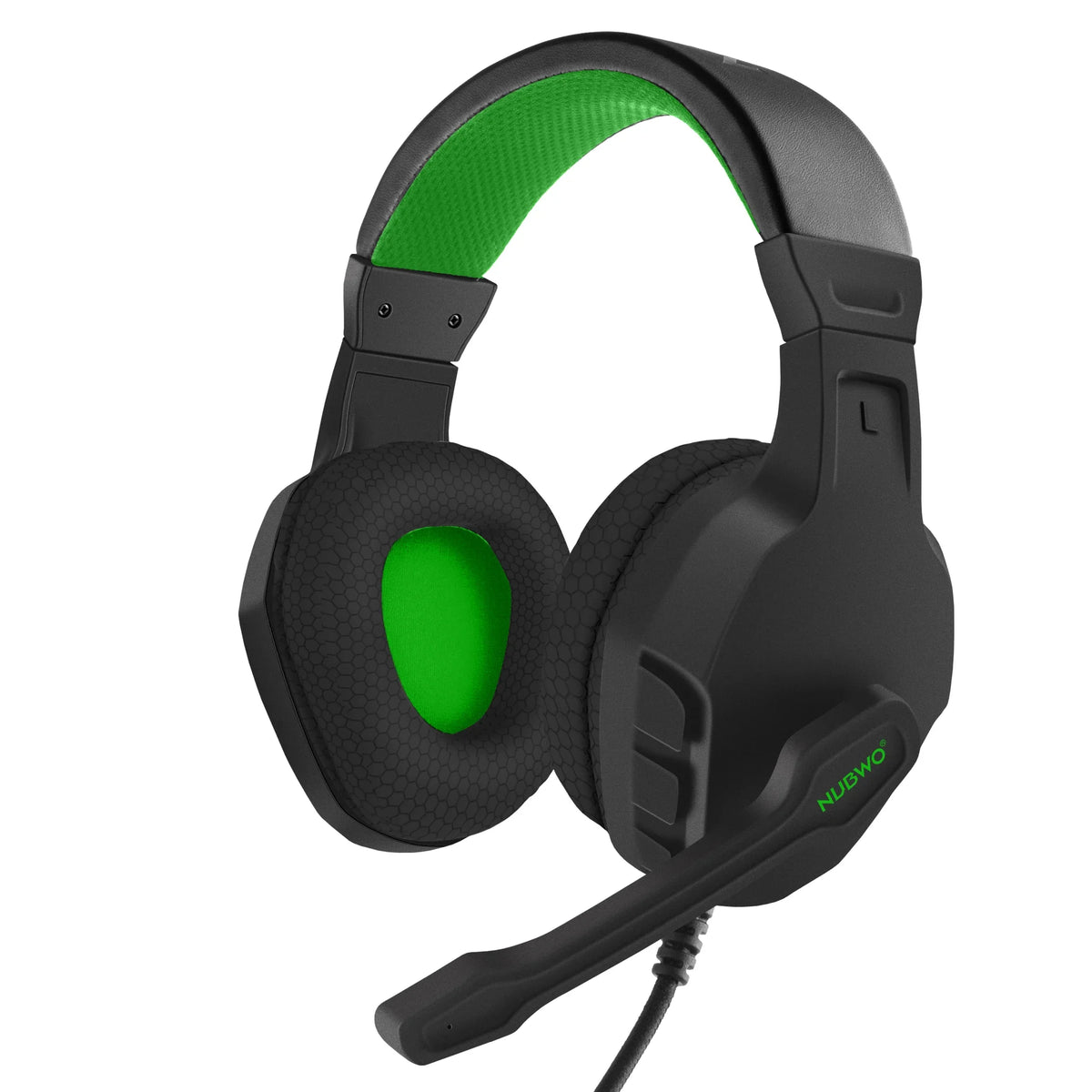 Casque de jeu NUBWO U3 avec micro, casque de jeu filaire supra-auriculaire pour PC, PS4, PS5, Xbox 1, Mac, Switch, léger avec commande intégrée