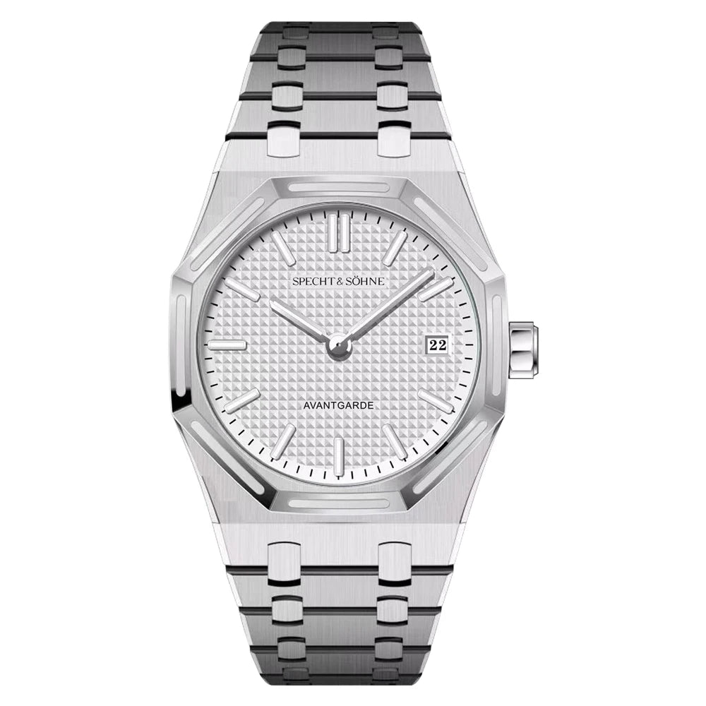 2026 New Specht & Söhne 38mm Quartz Wristwatch For Men Luminous Sapphire Crystal Ultrathin Stainless Steel Watch 50M Waterproof
