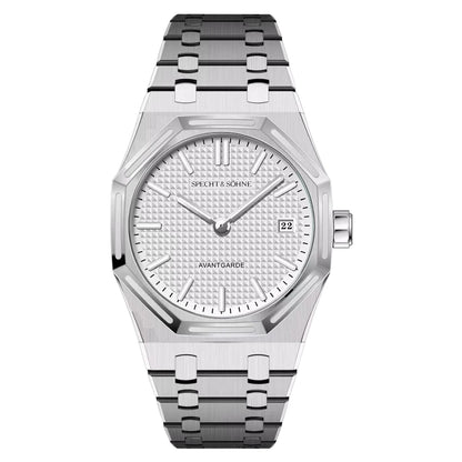 2026 New Specht & Söhne 38mm Quartz Wristwatch For Men Luminous Sapphire Crystal Ultrathin Stainless Steel Watch 50M Waterproof