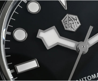 San Martin 40mm Retro Luxury Diver Watch NH35 Automatic Mechanical Watches for Men with Sapphire 200m Waterproof Luminous SN0008
