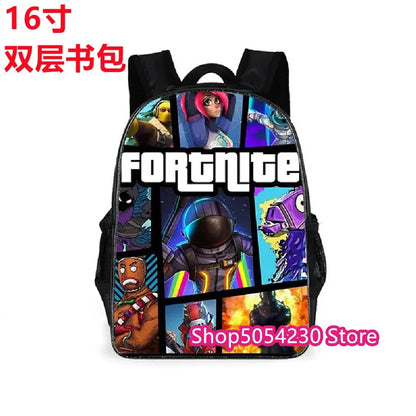 Fortnited 3-teiliges Rucksack-Set für Jungen – Victory Game, 16 Zoll, wasserabweisender Vorschul-Rucksack, cooler Grundschulrucksack