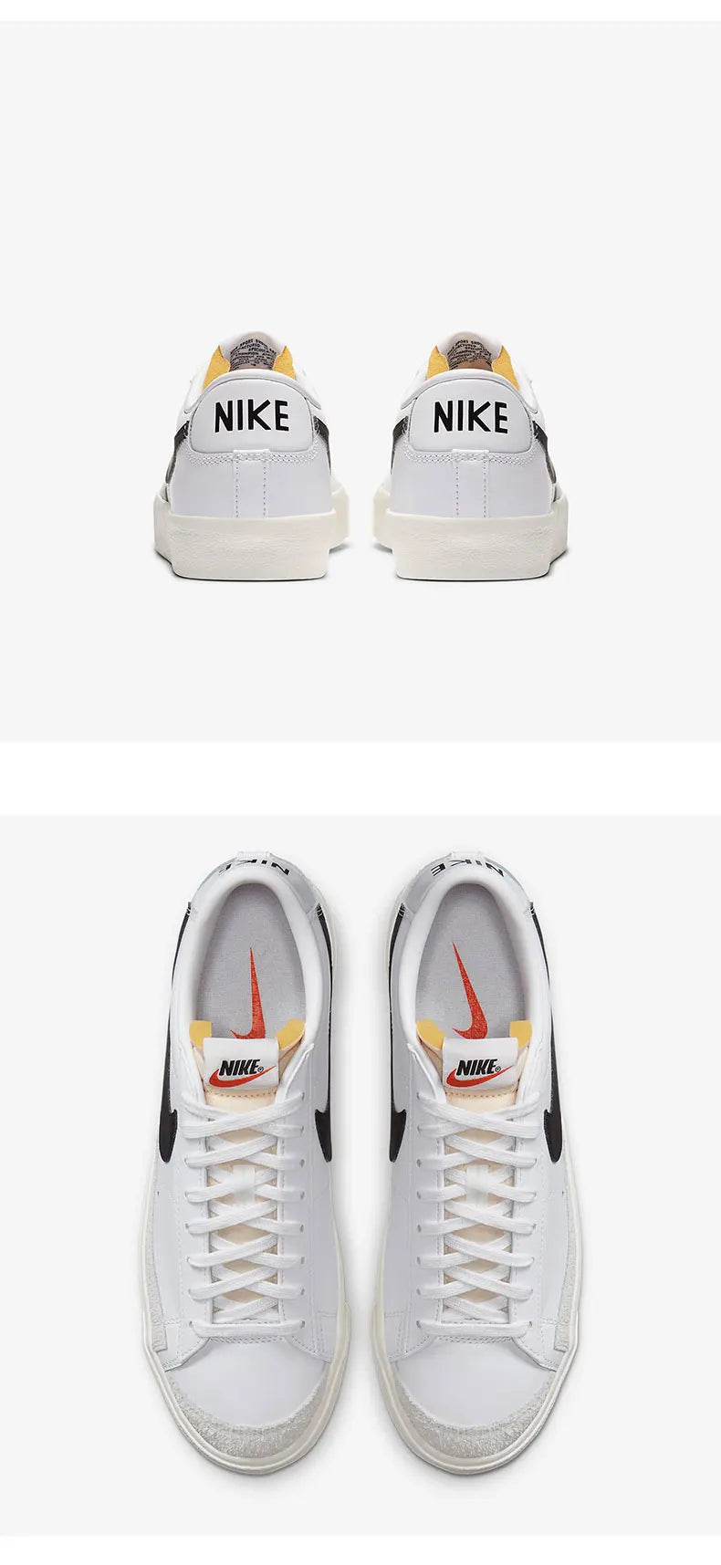 Nike Autentiche, stagione attuale, nuove sneakers sportive casual da uomo basse e comode DA6364-101