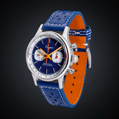Sugess Chronograph Watch for Man ST19 Swanneck Movement Mechanical Wristwatches Sapphire Crystal Pilot Military Racing Clock New