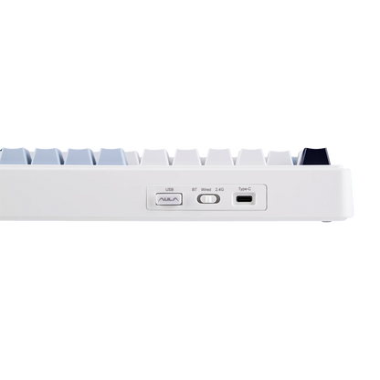 Tastiera meccanica wireless EPOMAKER x AULA F75 ISO-DE con connettività tri-mode, layout tedesco QWERTZ e batteria da 4000 mAh