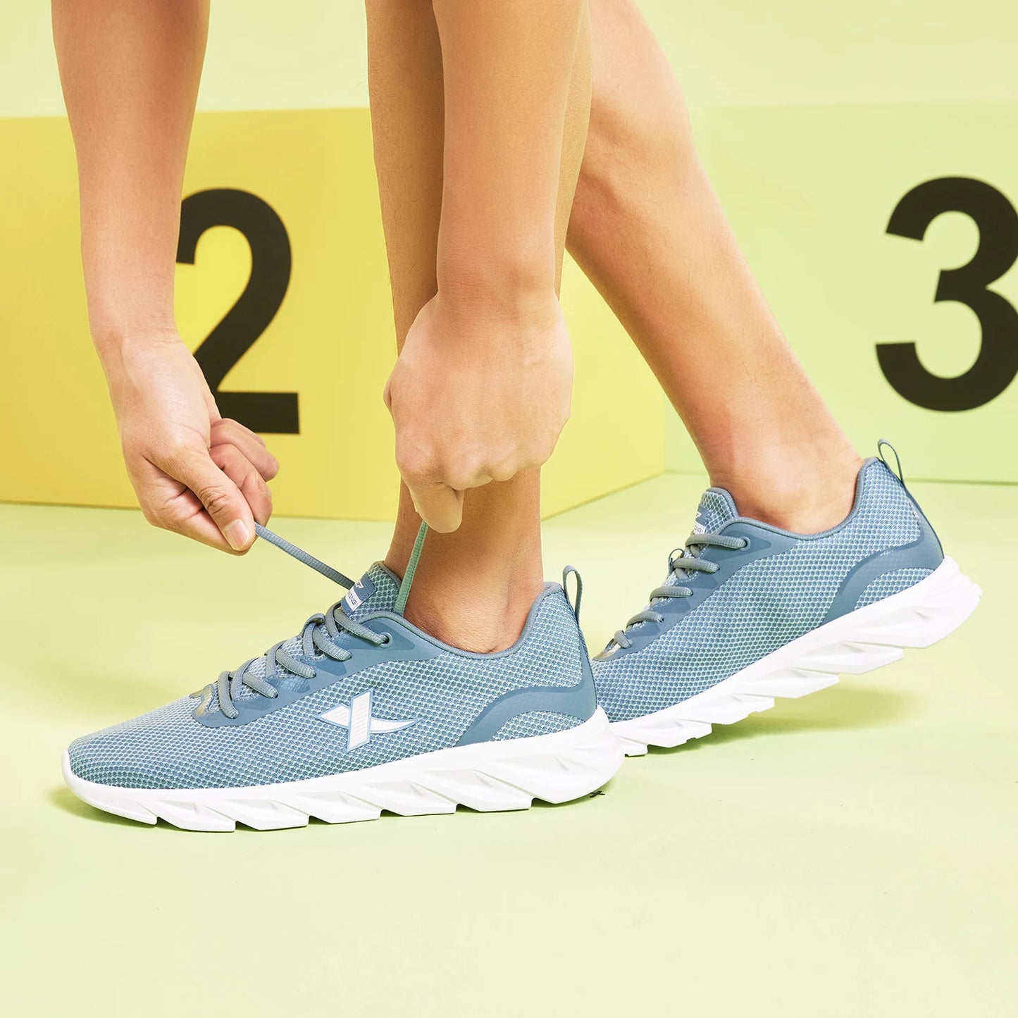 Xtep Running Shoes for Men 2021 Summer Lightweight Men's Sports Shoes, Cushioning Jogging Breathable Sneakers 879219110037