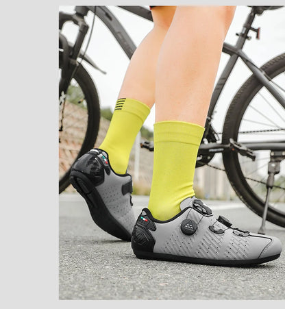 Pantofi de ciclism pentru șosea, pantofi de ciclism pentru mountain bike, respirabili și rezistenți la uzură, pantofi profesioniști cu sistem de blocare, pentru bărbați sau femei