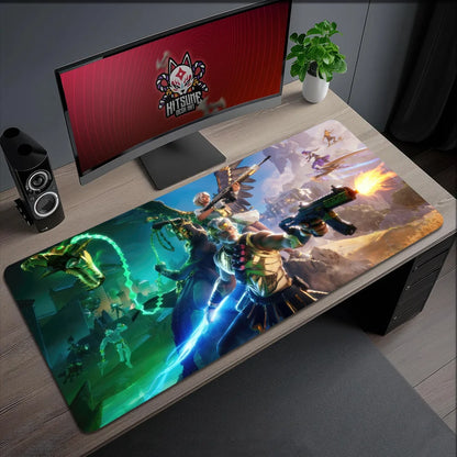 F-FORTNITE Mouse Pad MousePad Non-slip Lockedge Survival Shooting Office Student Gaming Thickened Large Game Writing Pad Cushion