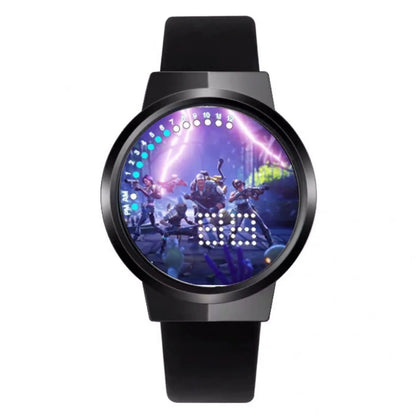 Fortnite Watch Cute Fashion Cartoon Personalized Kawaii Touch Night Light LED Student Electronic Watch Gift for Friends