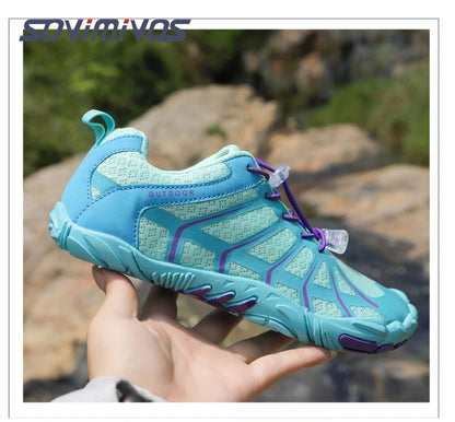Men's Trail Running Shoes, Lightweight Athletic Zero Drop Barefoot Shoes Non Slip Outdoor Walking Minimalist Shoes for Women