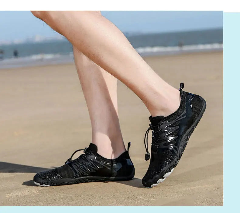 EOCENE Uomo Donna Scarpe acquatiche per sport all'aperto a piedi nudi: ad asciugatura rapida, per spiaggia, nuoto, fitness, guado, escursionismo, ciclismo, scarpe da ginnastica acquatiche