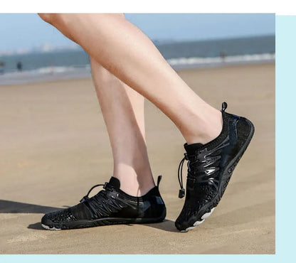EOCENE Uomo Donna Scarpe acquatiche per sport all'aperto a piedi nudi: ad asciugatura rapida, per spiaggia, nuoto, fitness, guado, escursionismo, ciclismo, scarpe da ginnastica acquatiche