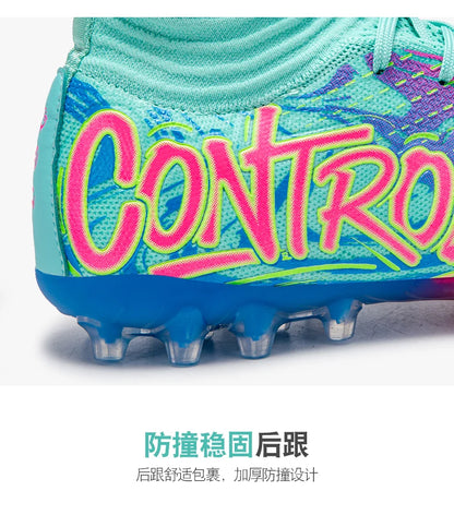 Uomo Donna Scarpe da calcio Scarpe da calcio per esterni Scarpe da calcio antiscivolo per campi da calcio Scarpe da futsal ultraleggere Scarpe da calcio con tacchetti TF/FG