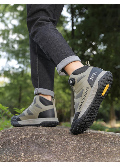 CAMSSOO Hiking Shoes Men Snow boots Outdoor Sports Climbing Shoes women Trekking Sneakers ankle boots hunting shoes travel boots