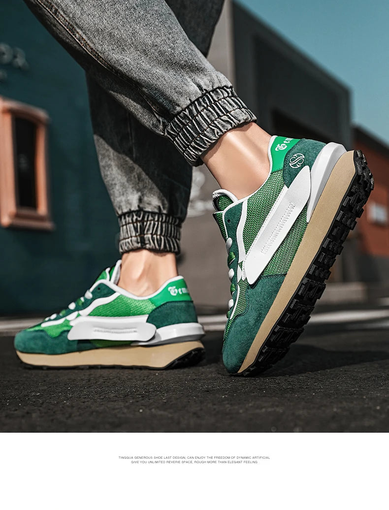 Moški športni čevlji za kriket Modni športni copati Čevlji Forrest Gump Čevlji za hojo Tenis Športni čevlji za tek po cesti