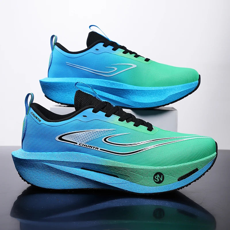 Men's Running Shoes 2025 New Professional Cushioned Breathable Marathon Fashion Sports Training Lightweight Sneakers