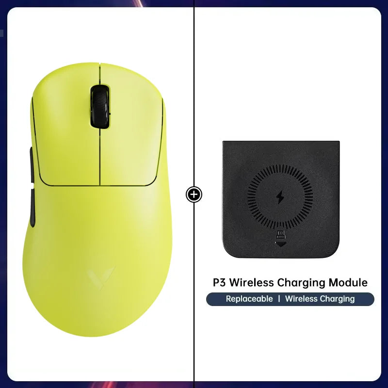 Rapoo VT3S /VT3S MAX GEN-2 kabellose Gaming-Maus, echte 8K-Wireless-Polling-Rate, 49g ultraleicht, bis zu 750Hr Akkulaufzeit