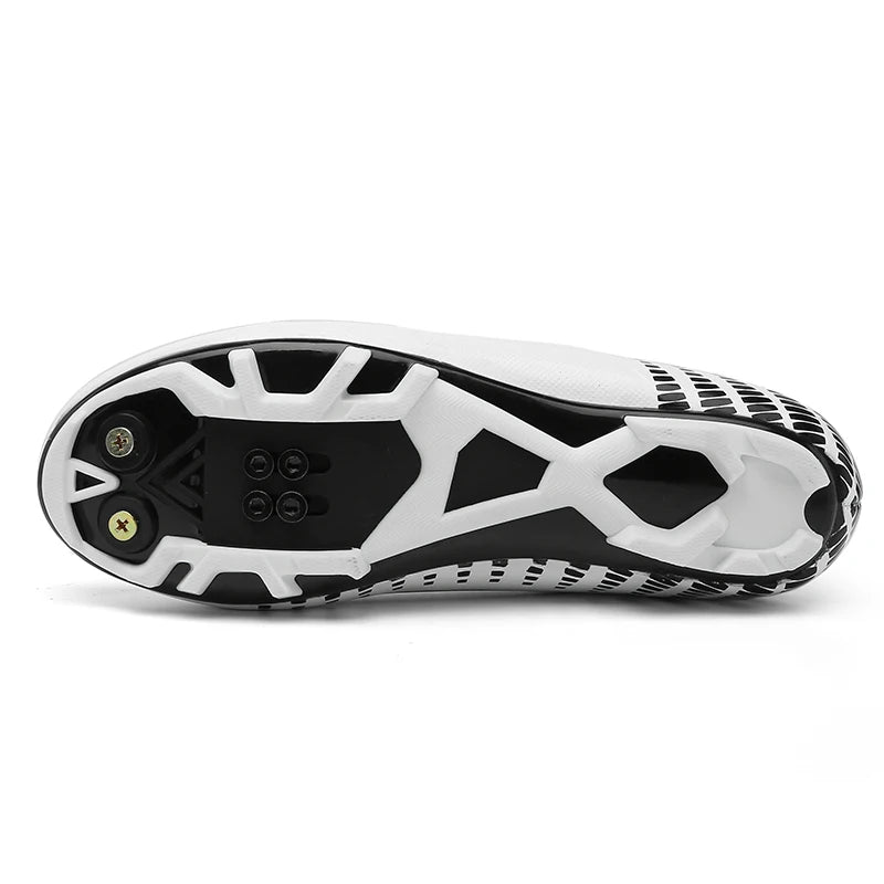 New Men’s and Women’s Bicycle Shoes Outdoor Cycling Shoes with Three Functional Soles Professional Training Shoes