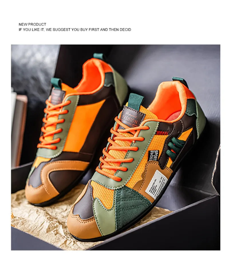 High-Quality Shoes for Men Summer New Mesh Breathable Youth Leisure Running Sneakers Walking Men Shoes Light Sneakers Zapatillas