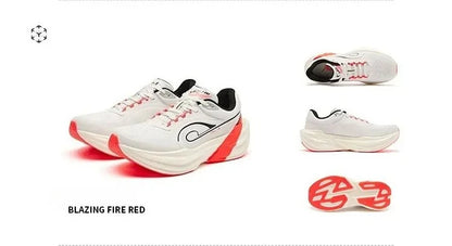 QIAODAN TG1.0 Marathon-wedstrijdschoenen voor heren, schokdempend, met hoge veerkracht, voor langeafstandstraining, hardloopschoenen QDB023253285