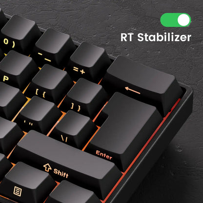 Akko MonsGeek FUN60 PRO&MAX HE Machanical Keyboard Magnetic Switch 60%  Gaming Keyboard Rapid Trigger 8K Custom Keyboard