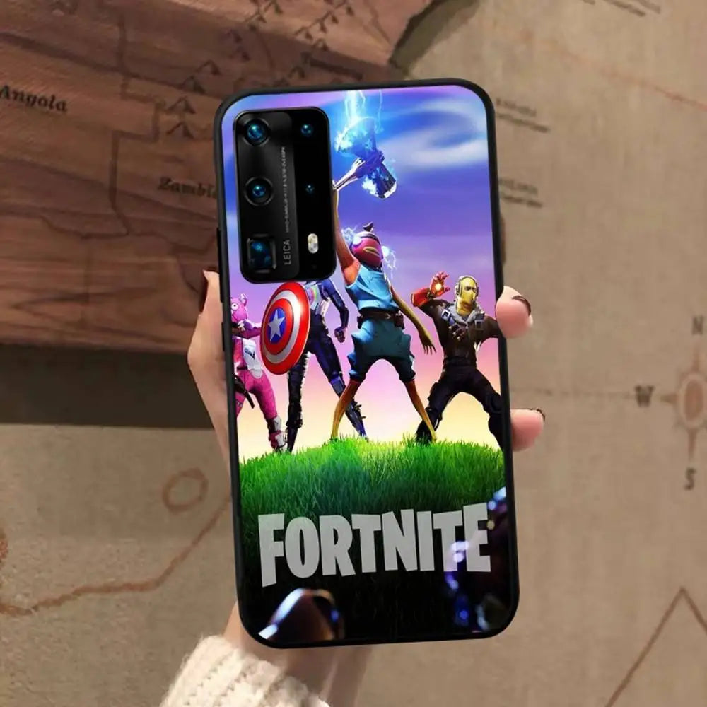 F-Fortnites-Cools Phone Case For Huawei Mate 10 20 30 40 50 Lite Pro Nova 3 3i 5 6 SE 7 Pro 7SE