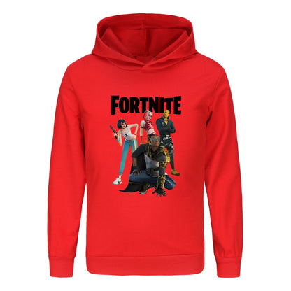 Otroški pulover s kapuco Fortnite, oblačila za deklice s princeskami, modna oblačila za dojenčke dečke, pomladno-jesenska otroška majica, otroški zgornji deli 4403
