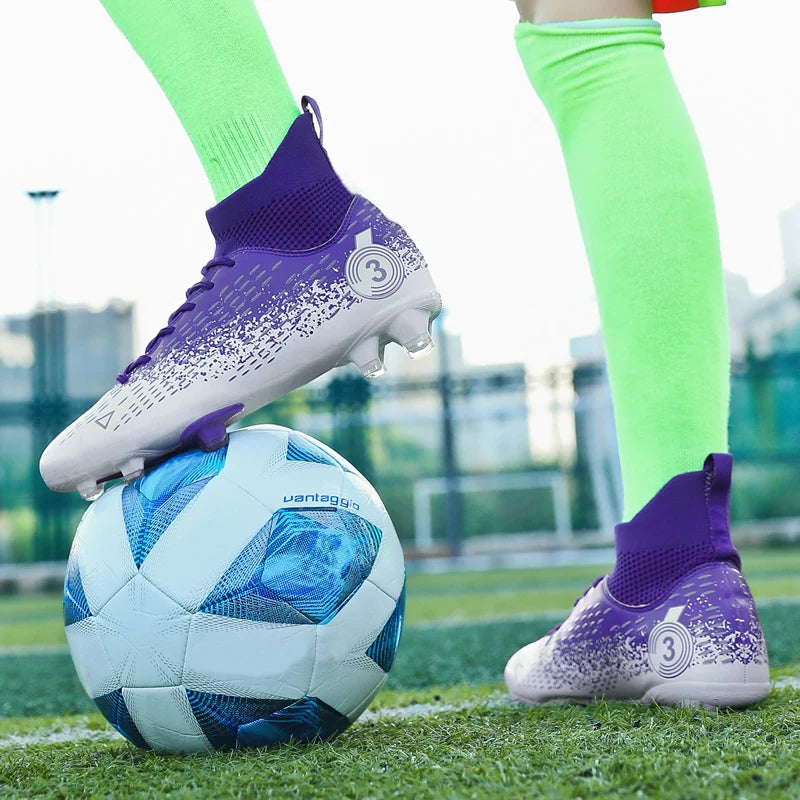 Velikost 31–45 Moški nogometni čevlji Ženski nogometni čevlji Otroški nogometni čevlji Trening copati Športna obutev za najstnike, ki diha