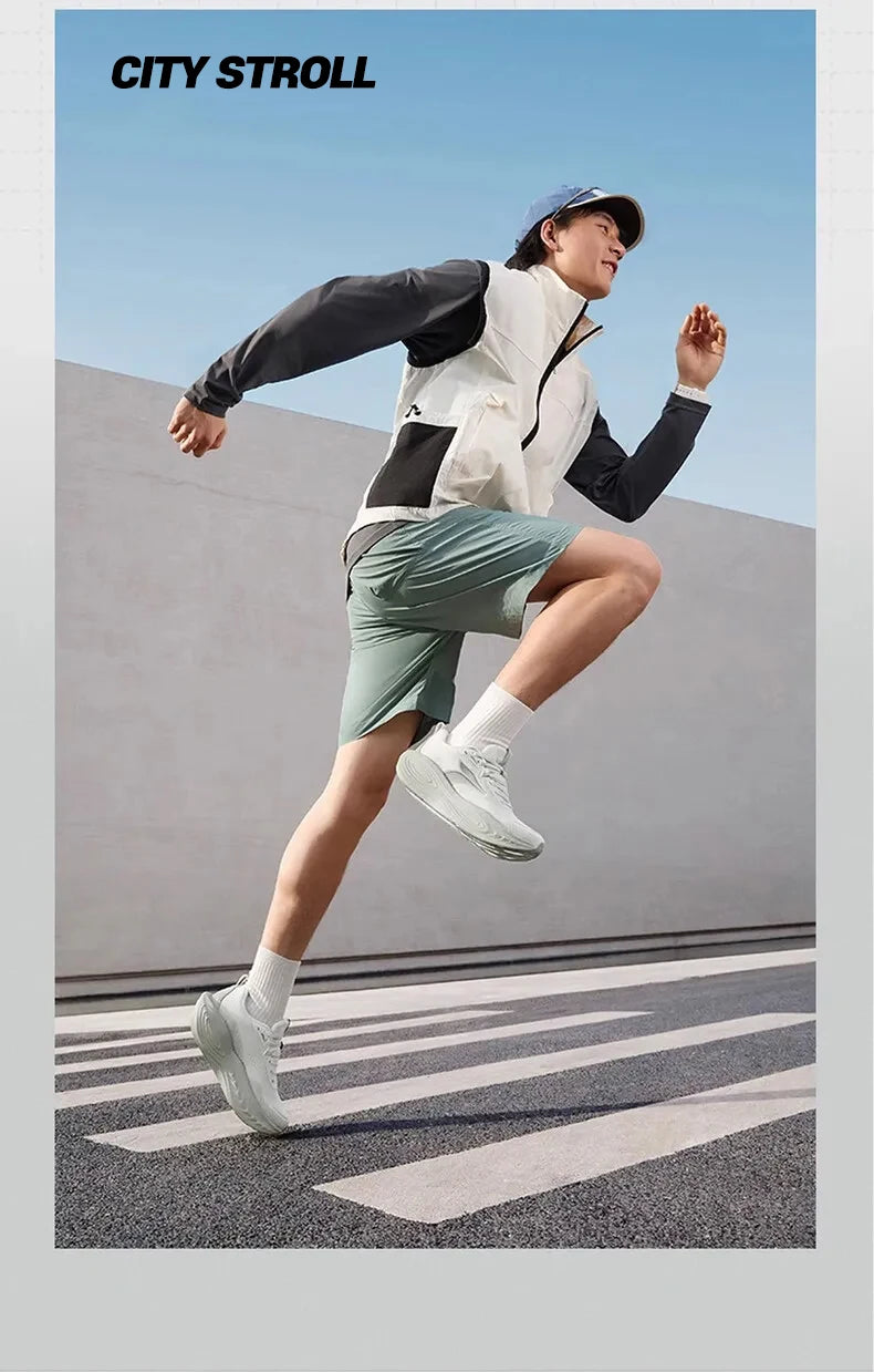 361 Degrees PopBlaze 5 Chaussures de course pour homme - Nouvelles semelles épaisses amortissantes, respirantes et antidérapantes - Baskets de jogging d'extérieur pour homme 672532212
