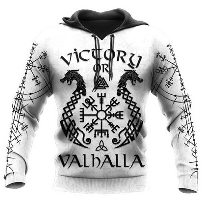 2023 New Autumn Men's Hoodie Wolf Print 3D Sweatshirts Urban Trendy All-Match Oversized Tops Poleron Hooded Clothes Men's Clothing
