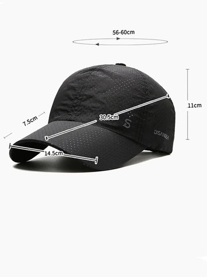 Quick-Dry & Breathable Outdoor Men's Sun Hat for Summer Fishing - Baseball Cap Style