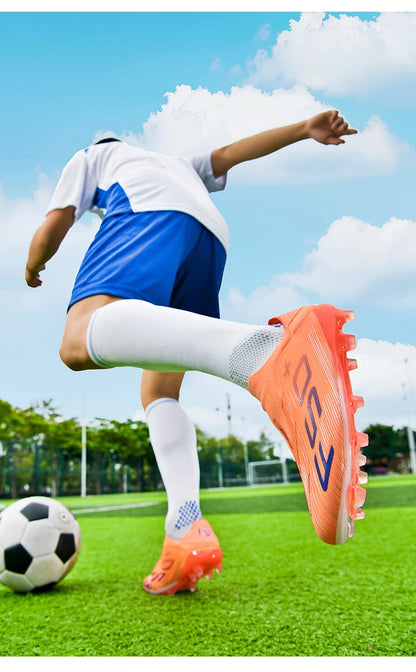 Moški nogometni čevlji za travo s špicami za futsal, udobni čevlji za umetno travo, športni ultralahki FG čevlji, protizdrsni čevlji za notranjo uporabo za odrasle