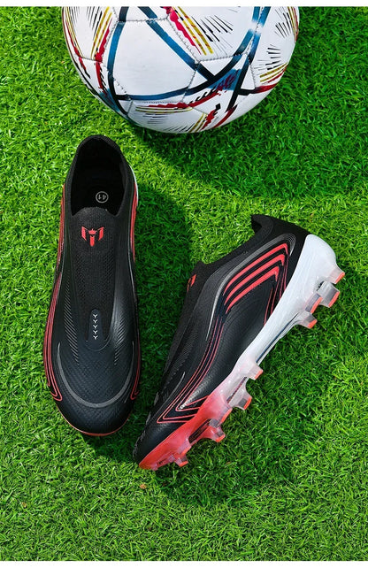 Nouvelles chaussures de football pour hommes TF/FG, modèle professionnel unisexe, très populaires, chaussures de futsal ultra-légères, chaussures de football de haute qualité, chaussures de sport pour femmes.