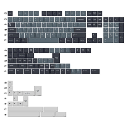 KBDiy 174 Keys Retro GMK GMK Hammerhead Dark PBT Keycap Double Shot Cherry Profile Key Caps For MX Switches Mechanical Keyboard