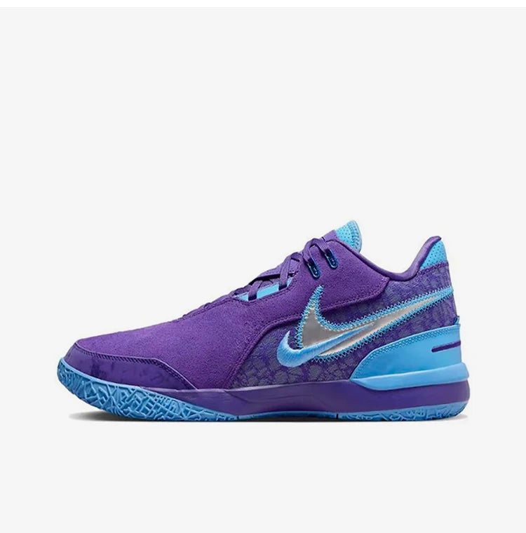 Nike uradni avtentični novi moški košarkarski čevlji srednje višine iz trpežnega patchwork materiala FJ1566-500