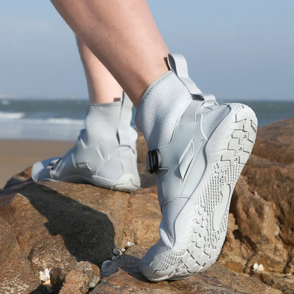 Outdoor Sport Hiking Wading Sneakers Unisex Swimming Water Shoes High Top Barefoot Beach Aqua Shoes Fitness Diving Surf Sandals