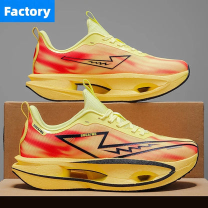 Running Shoes Marathon Specialty Men Sports Carbon Plate Breathable Ultralight Women Comfortable Athletic Cushion Stability Sneakers
