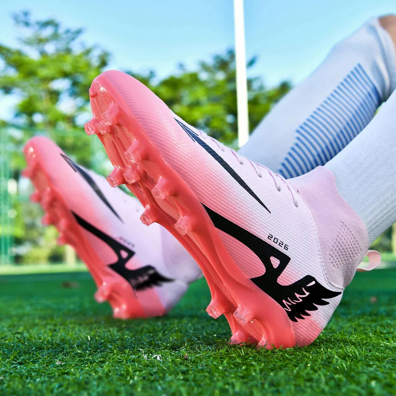 Profesionalni nogometni čevlji za moške Nogometni čevlji za odrasle Družbeni nogometni čevlji z žeblji Ultralahki trening nogometni čevlji Športni copati za zunanje aktivnosti