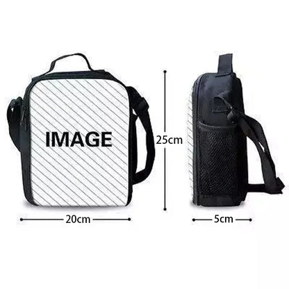 Hot Game Shooting Fortnite Child Insulated Large Capacity Bag for Boys and Girls, Student Outdoor Reusable Thermal Cooler Lunch Box