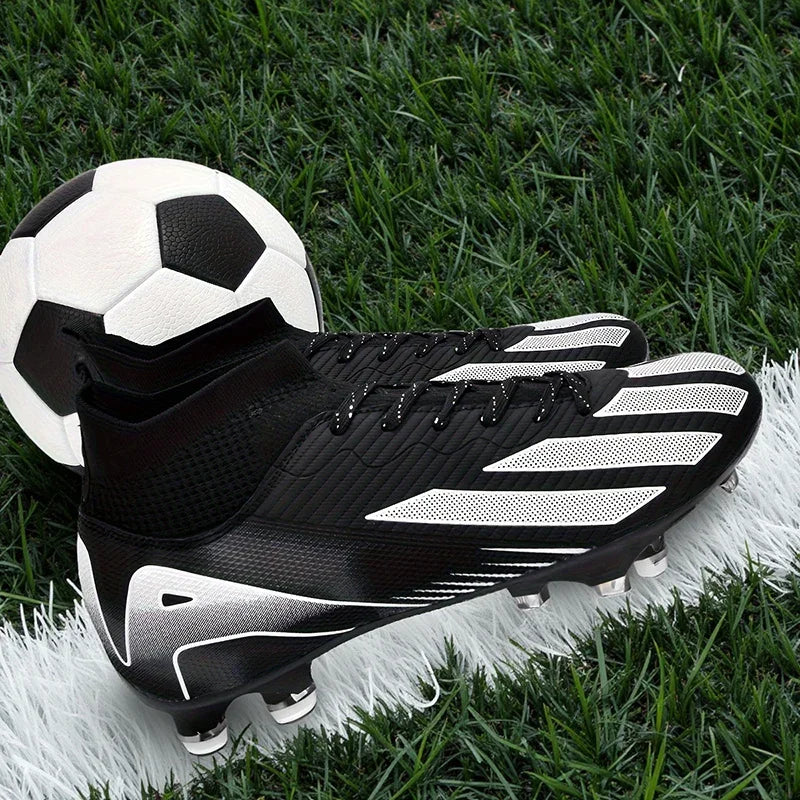 New Men's Football Boots Cleats Boys Ultralight Sport Soccer Shoes Adult Professional Non-Slip Comfortable Training Match Grass