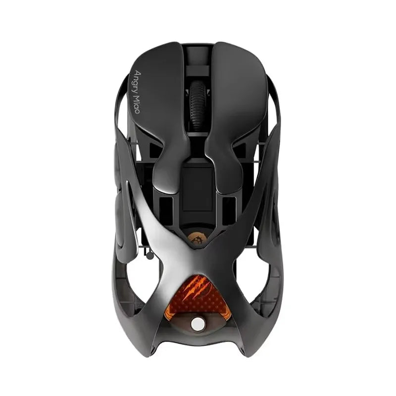 Angry Miao Infinity Gaming Wireless Mouse, Ultralight Metal Gaming Mouse, PAW3950 30K DPI, Hot-Swappable Dual 8K Tri-Mode Bluetooth & Wired Mouse