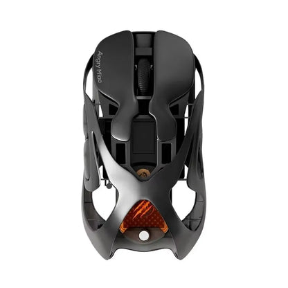 Angry Miao Infinity Gaming Wireless Mouse, Ultralight Metal Gaming Mouse, PAW3950 30K DPI, Hot-Swappable Dual 8K Tri-Mode Bluetooth & Wired Mouse