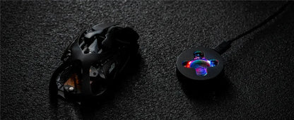 Angry Miao Infinity Gaming Wireless Mouse Metal Ultralight PAW3950 30K DPI Tri-Mode 8K Gaming Mouse with Hot-Swappable Switches
