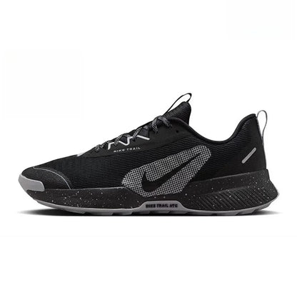 Nike Juniper Irail 3: udobni, trpežni in stabilni nizki tekaški čevlji za moške v črni in sivi barvi FQ0904-001