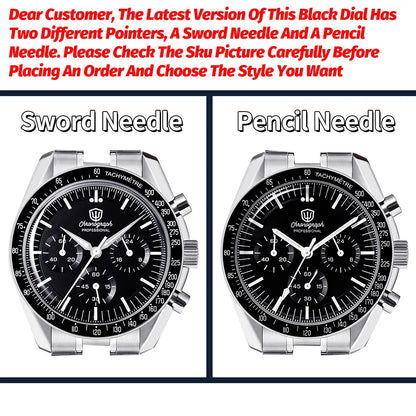 Watchdives New Wd1863 Quartz Men's Watch VK63 Chronograph Bubble Sapphire Waterproof 39Mm Steel Top Brand Luxury Business Watch