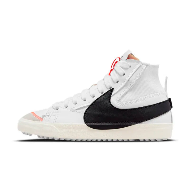 Nike Blazer Unisex Diseño clásico retro Tecnología de amortiguación cómoda Estilo versátil Zapatillas retro informales DD3111-100