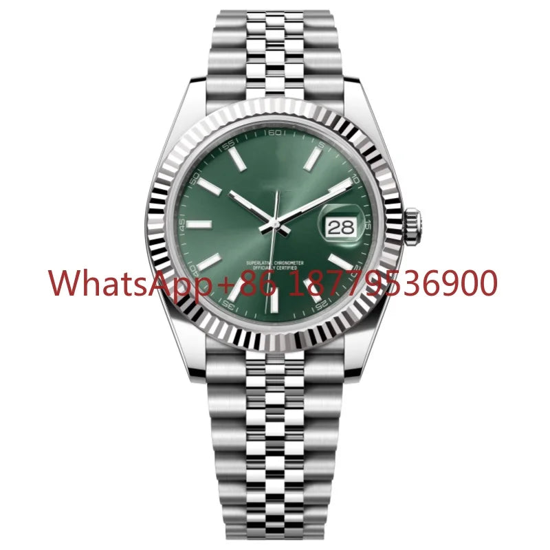 2026 Men's 904L Stainless Steel Automatic Mechanism Sapphire glass 41MM Watches Customized