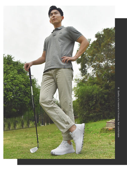 Vodoodporni golfski čevlji Unisex Zunanji protizdrsni golfski superge Moški Luksuzna udobna obutev za golfiste Ženski čevlji za hojo
