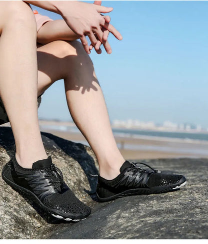 EOCENE Uomo Donna Scarpe acquatiche per sport all'aperto a piedi nudi: ad asciugatura rapida, per spiaggia, nuoto, fitness, guado, escursionismo, ciclismo, scarpe da ginnastica acquatiche