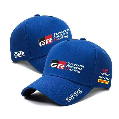 2026 New Toyota Team GTR Racing Cap, Le Mans Racing Baseball Cap for Men and Women, Outdoor Cycling Sun Hat