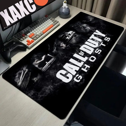 Call of Duty Game Large Mouse Pad PC Gaming Accessories Desktop Extended Table Mat XL Laptop Office Rubber Carpet Soft Mausepad